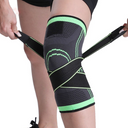 360 compressie kniebrace - FlexGuard - verstelbare pasvorm - ademend materiaal
