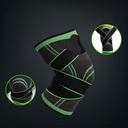 360 compressie kniebrace - FlexGuard - verstelbare pasvorm - ademend materiaal