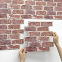 3D-wandpanelen - Brikora - Zelfklevend PVC Wandpanelen - Afpellen en Plakken