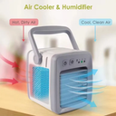 4-in-1 Draagbare Mini Airconditioner met Luchtbevochtiger en Luchtreiniger