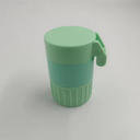 4-in-1 Pill Box with Cutter, Pulverizer and Storage Compartments, Portable Medicine Box