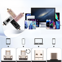 4-in-1 USB-stick - Storixa - USB-C - Lightning
