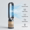 42-inch cooling and heating fan with thermostat and remote control