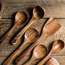 5-delige houten keukengerei set - WoodCraft - Duurzame kookgerei - Keukengerei