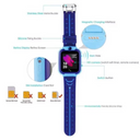 5G Smartwatch voor kinderen - SafeTrack - GPS-tracking - SOS-oproepen