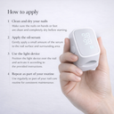 Blue Light Laser Clip voor Nagelverzorging bij Kalk- en Schimmelnagels