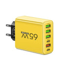 Oplader - Voltura - 65W - 6 Poorten