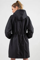 Regenjack met capuchon voor Dames | Waterafstotend Oversized