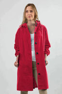 Regenjack met capuchon voor Dames | Waterafstotend Oversized