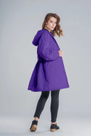 Regenjack met capuchon voor Dames | Waterafstotend Oversized