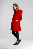 Regenjack met capuchon voor Dames | Waterafstotend Oversized