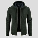 Vest met capuchon en ritssluiting voor heren | Lange mouw