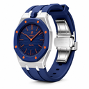 Stainless Steel Watch Conversion Kit with Silicone Watch Strap for Royal Pop