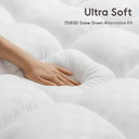 Breathable Cooling Mattress Topper for Soft and Comfortable Sleeping