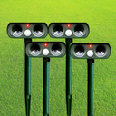 Solar-powered Outdoor Repellent Device with Infrared Motion Sensor