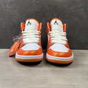 Air Jordan 1 Mid SE Electro Orange Mid-Top Sneakers