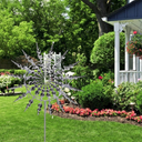 Anti-Rust Kinetic Metal Wind Spinner for Garden and Outdoor Decoration