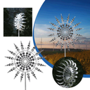 Anti-Rust Kinetic Metal Wind Spinner for Garden and Outdoor Decoration