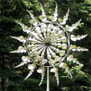Anti-Rust Kinetic Metal Wind Spinner for Garden and Outdoor Decoration