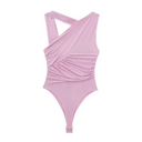 Asymmetrische bodysuit met ruches voor dames