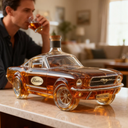 Auto Design Glazen Whiskey Karaf voor Thuisbar & Drankdisplay