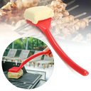 BBQ Grill Cleaning Brush with Long Handle and Steam Scrub Design