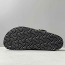 Birkenstock Boston Gray Suede Clogs