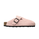 Birkenstock Boston Pink Clay Suede Narrow Fit Clogs