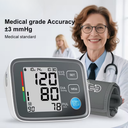 Blood Pressure Monitor for Home Use with Large LCD Screen, Adjustable Cuff 22-42cm and 2x99 Memory