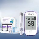 Bloedsuiker Meter Kit - Aicare - 100 Teststrips - Inclusief Lancetten