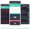 Bloedsuikermeter en bloedzuurstofmonitor met app - Bluetooth-bediening - OLED-display