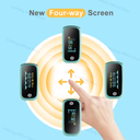 Bloedsuikermeter en bloedzuurstofmonitor met digitaal display - Elektronisch meetapparaat