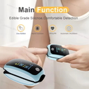 Bloedsuikermeter en bloedzuurstofmonitor met digitaal display - Elektronisch meetapparaat