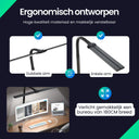 Bureaulamp - LumoClamp - LED Verlichting - Klem en Afstandsbediening