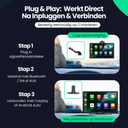 CarPlay Scherm voor Auto | Draadloze Android Auto