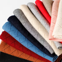 Cashmere Scarf | Herringbone Pattern Model