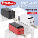 Draagbare Powerbank - ChargeMax - 120000mAh Capaciteit - 66W Snelladen