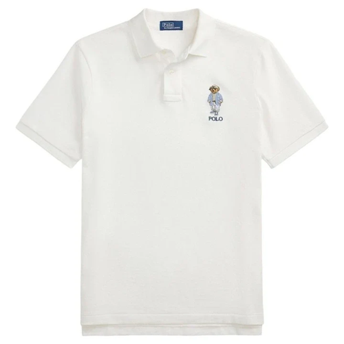 Ralph Lauren Classic Fit Polo Bear Mesh Polo Shirt