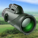 Compact Monocular Telescope for Outdoor Travel and Bird Watching