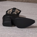 Cowboy Laarzen voor Dames | Geborduurde Enkellaarzen