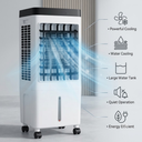 DMWD 10L Evaporative Air Cooler with Remote & Timer