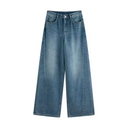 Dames jeans met wijde pijpen