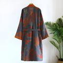 Kimono-stijl badjas voor dames | Bloemenprint