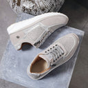 Dames casual schoenen met veters | Ritsdetail