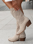Dames westernlaarzen | Blokhak