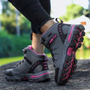 Dames wandelschoenen met veters | Outdoor