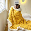Dikke Winter Lamswollen Deken - WarmWool - Slaapkamer Deken
