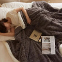 Dikke Winter Lamswollen Deken - WarmWool - Slaapkamer Deken