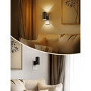 Ściągaczalne LED nocne światło z wtyczką - lumiglow - regulowana jasność - kompaktowy format