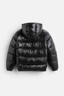 Kurtka puffer w dół dla kobiet | Zamknięcie kaptura